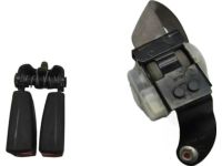 Acura 04824-SEP-A01ZE Right Rear Seat Belt Outer Set (Type A) (Black)