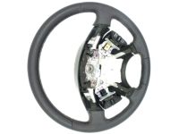 Acura TL Steering Wheel - 78501-S3M-A82ZA Steering Wheel (Graphite Black) (Dimple/Leather)