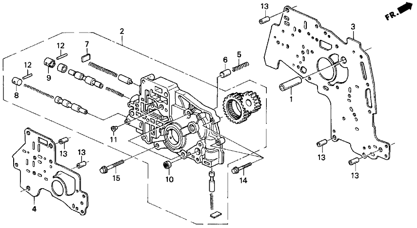 Acura 27212-P1V-000 Plate, Regulator Separating