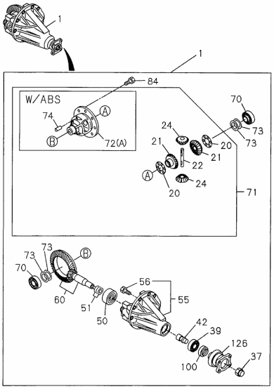 Acura 8-97033-029-0 Cage Assembly, Differential