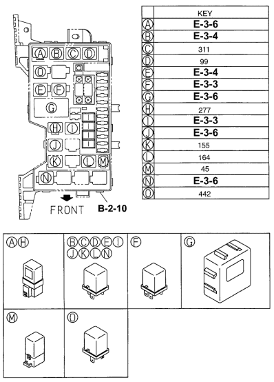 Acura 8-97018-462-0 Relay, Horn