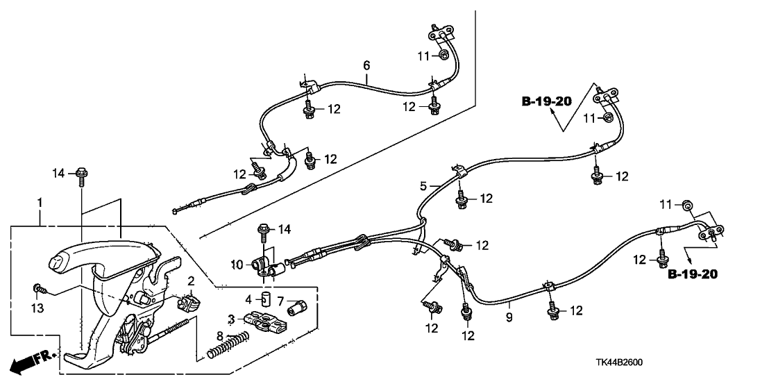 Acura 47342-SNA-J81 Switch, Hand Brake