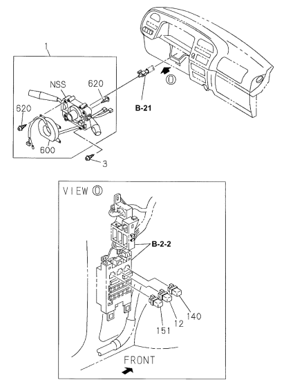 Acura 8-97166-506-0 Screw, Coil