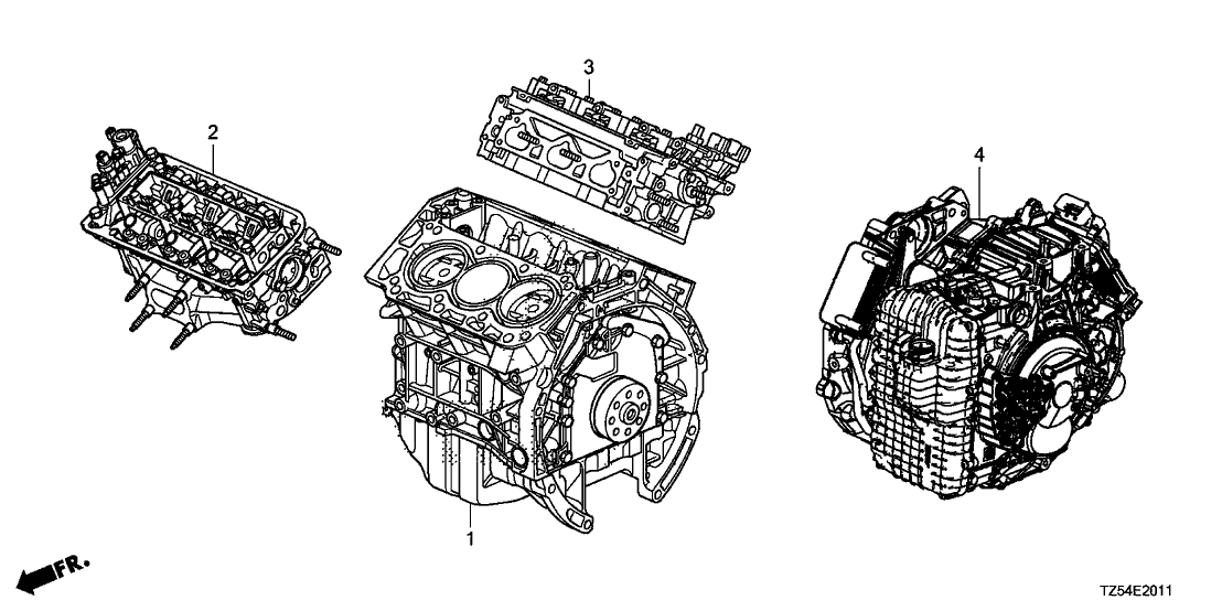 Acura 06201-5LX-A33 Transmission Kit