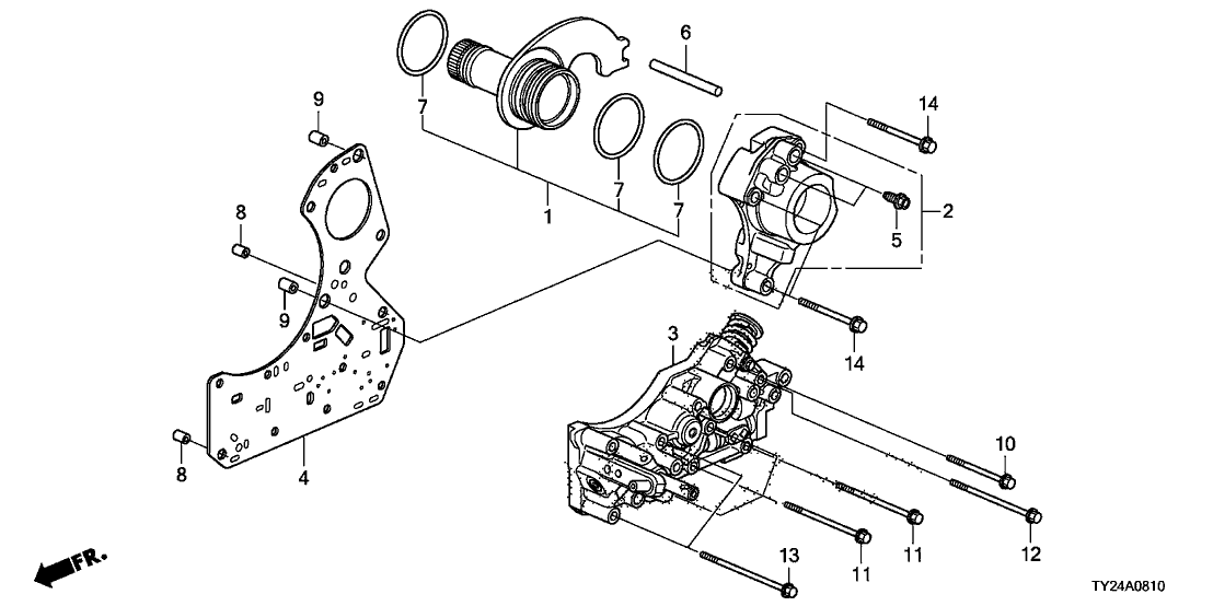 Acura 27200-5B7-010 Body Assembly, Regulator