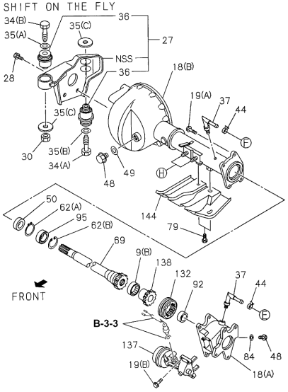 Acura 8-94382-042-0 Bracket, Passenger Side Axle Case