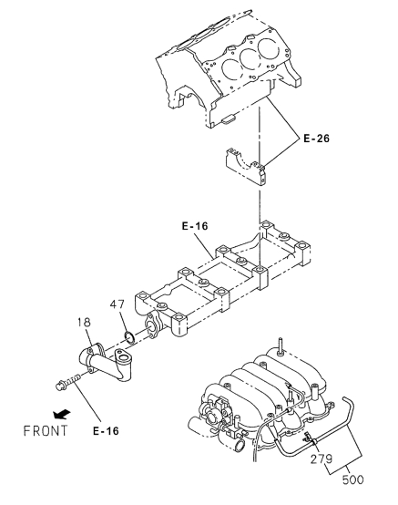 Acura 8-97182-893-0 Hose, Vacuum