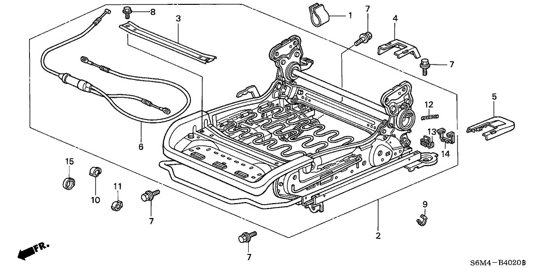 Acura 81261-S7A-J01 Protector B