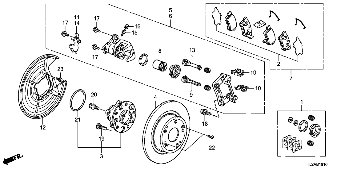 Acura 43247-TA0-J01 Arm, Passenger Side