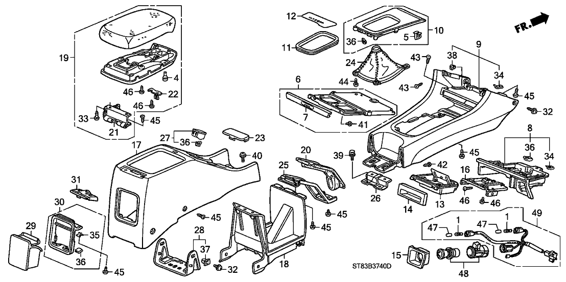 Acura 39628-SH2-307 Cord Assembly