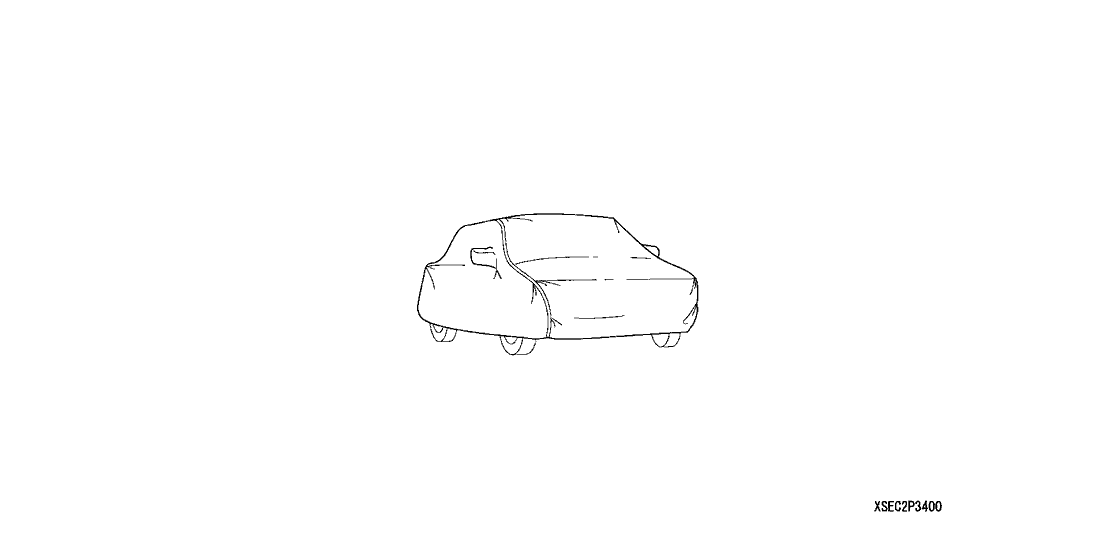 Acura 08P34-SEC-200 Cover, Car