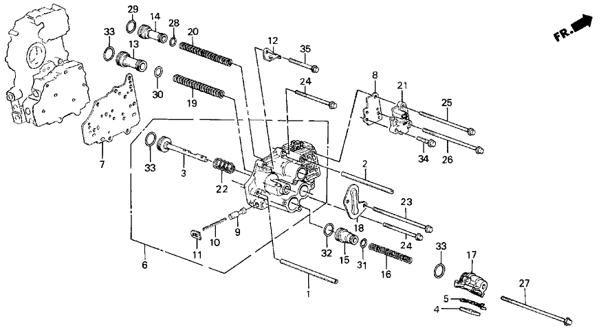 Acura 27581-PH0-000 Spring, Second Accumulator