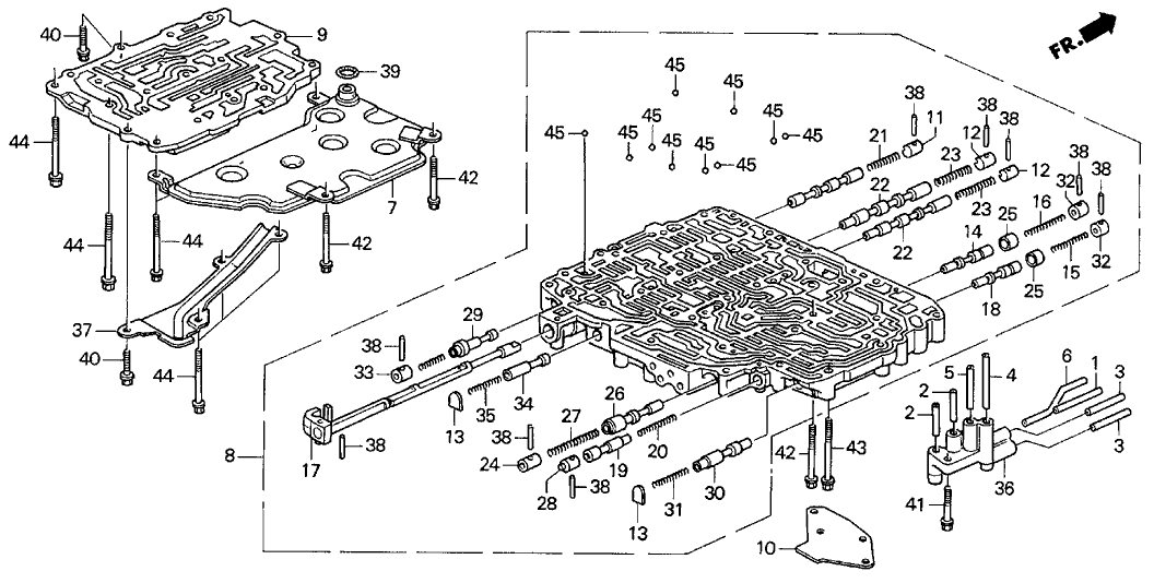 Acura 27722-PW4-000 Spring, Fourth Kick Down