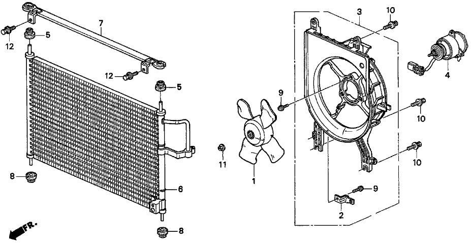 Acura 80110-SZ5-003 Condenser