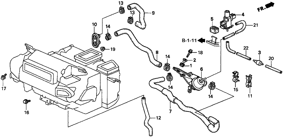 Acura 50913-SW5-J81 Valve Assembly, Accumulator Control Mounting Solenoid