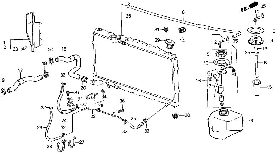 Acura 25214-PL2-010 Hose, Oil Cooler (450MM)