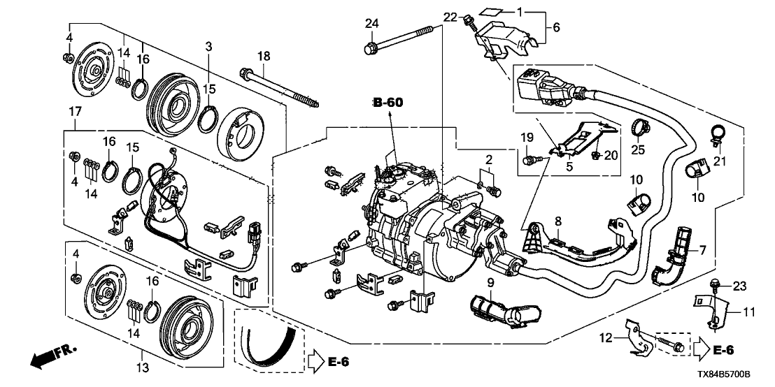 Acura 38872-RW0-A01 Corrugated Holder