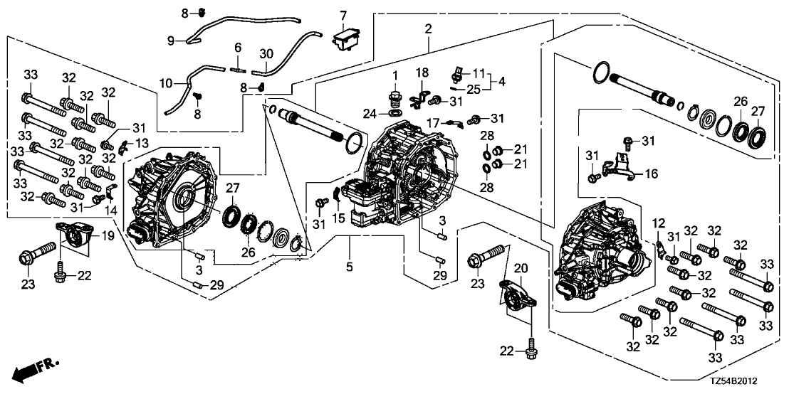 Acura 41937-5WW-A00 Tube, Breather