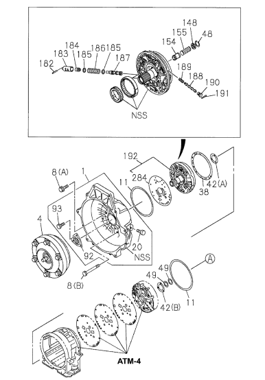 Acura 8-24211-229-0 Converter Assembly Torqu