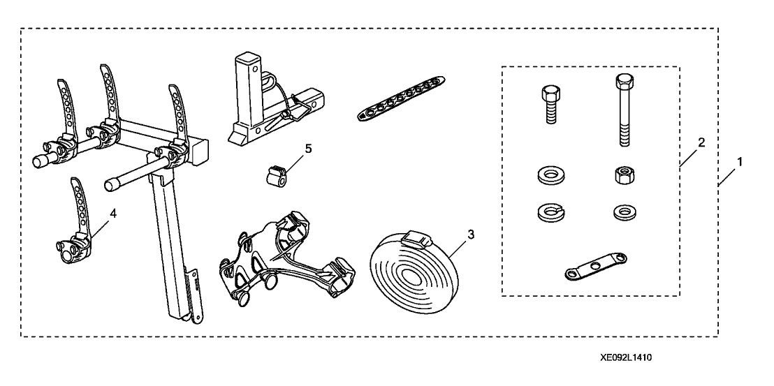 Acura 08L14-E09-100R1 Hardware Kit