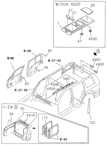 Acura 8-97182-003-0 Valve, Driver Side Vent Outlet