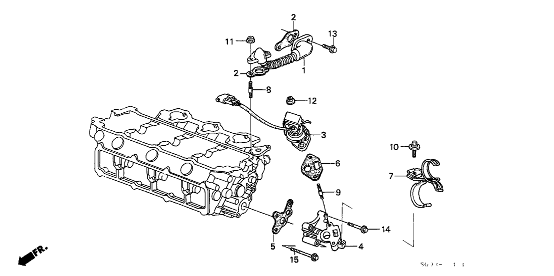 Acura 18713-PH7-000 Gasket, EGR Passage