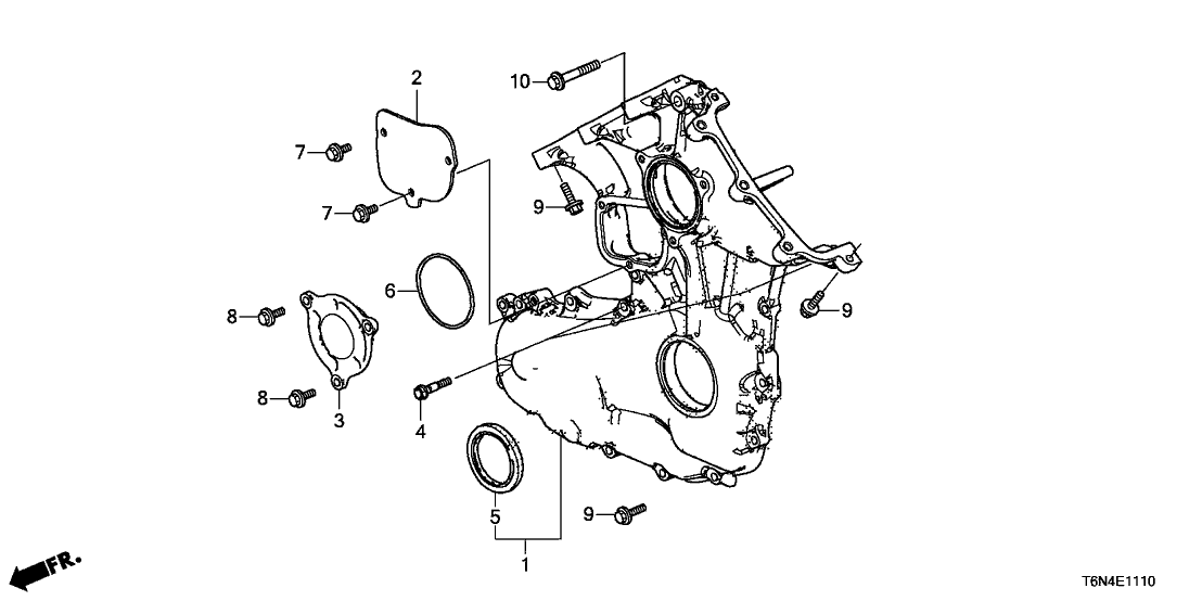 Acura 91212-58G-A01 Oil Seal (49X64X7)