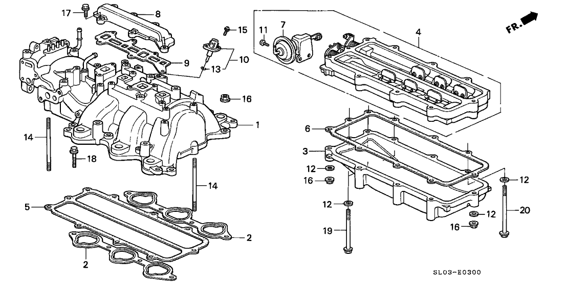 Acura 17140-PR7-A01 Body Assembly, Chamber Exchange