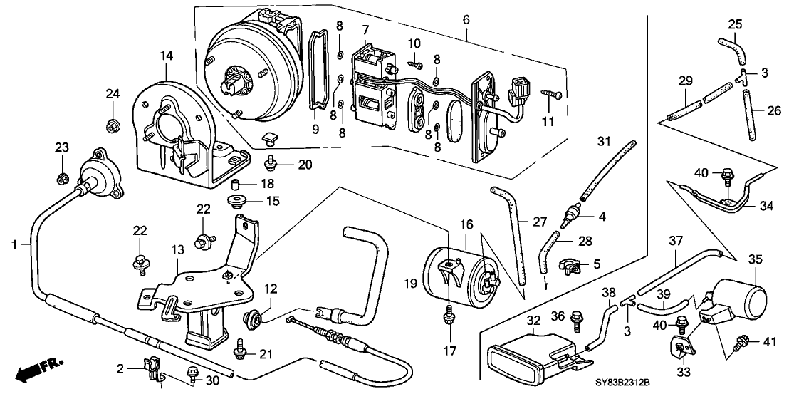 Acura 36613-P0A-A00 Stay, Actuator