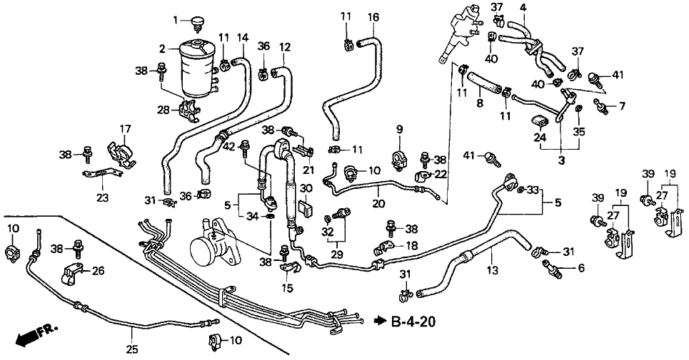 Acura 53744-SW5-A00 Pipe B, Sensor (10MM)