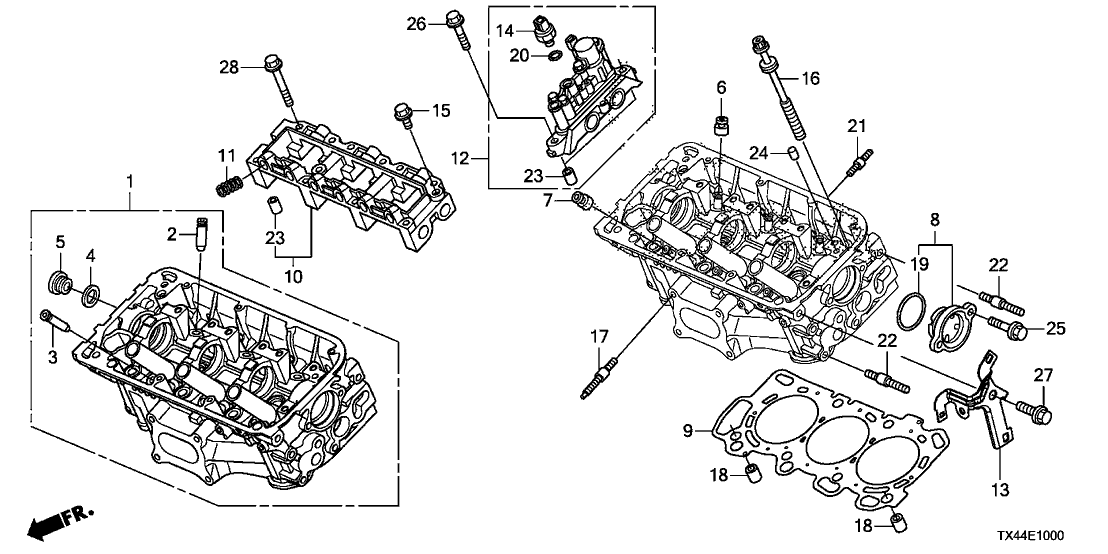 Acura 36533-R8A-A00 Stay, Front Laf Connector