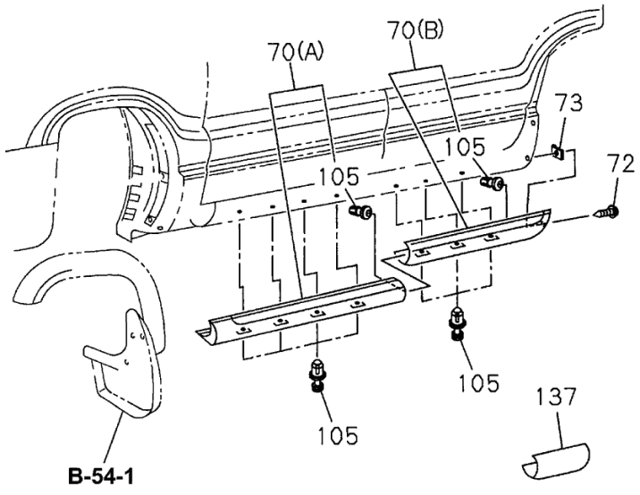 Acura 8-97810-327-1 Film, Rocker Protector