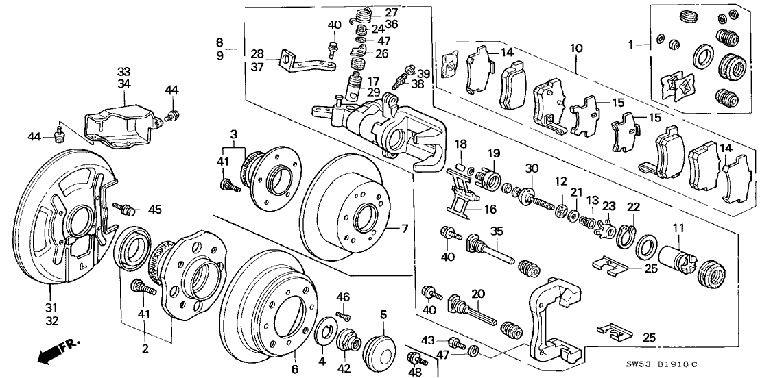 Acura 90366-SZ5-003 Nut, Spindle