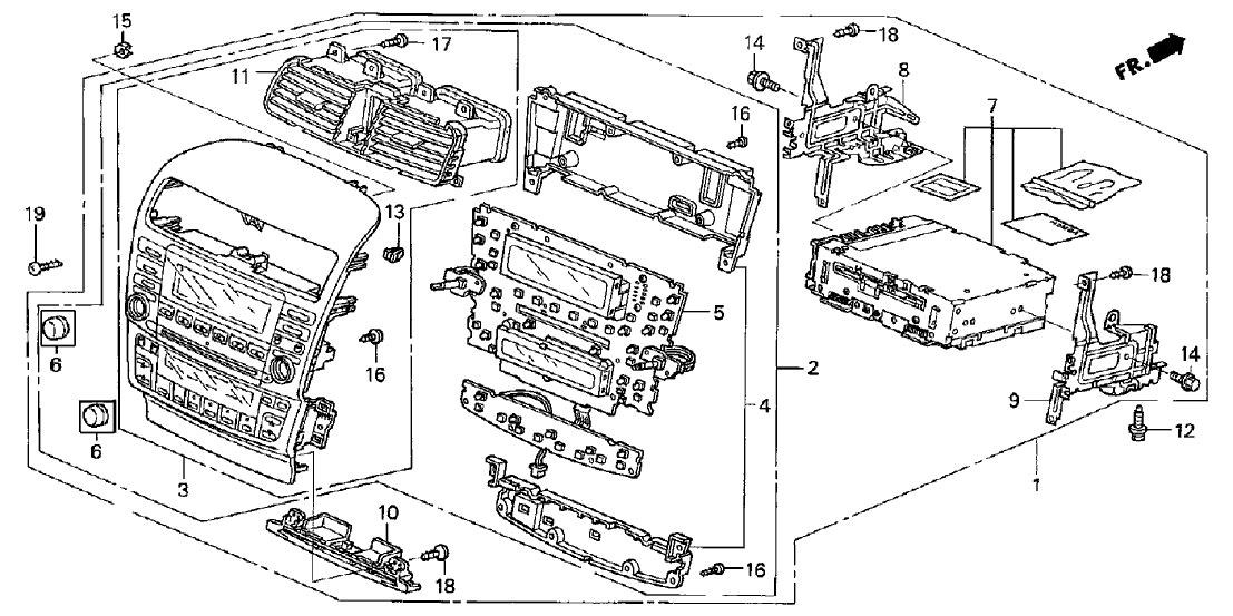 Acura 39175-SEC-A02 Tuner Assembly