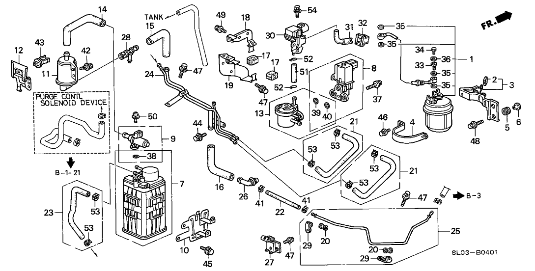 Acura 17731-SL0-A30 Pipe, Fuel