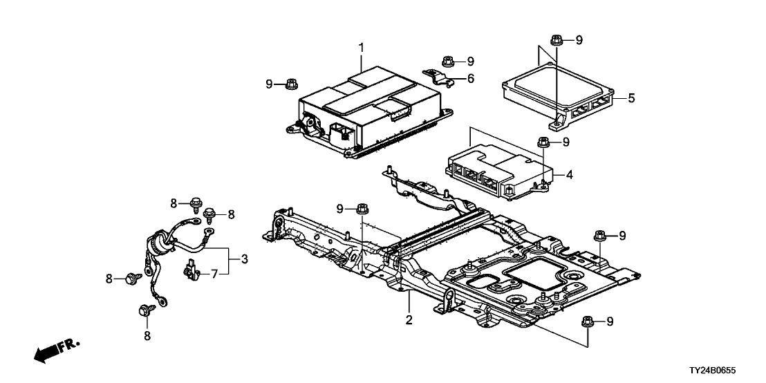 Acura 1K000-R9S-A04 Electronic Contro