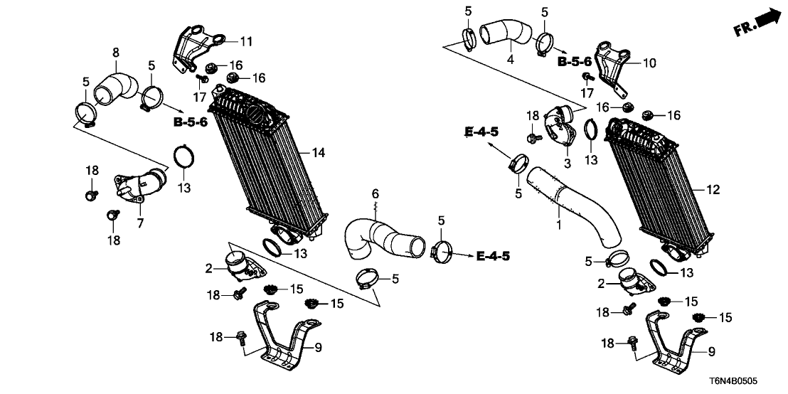 Acura 19703-58G-A00 Stay, Driver Side Intercooler (Upper)