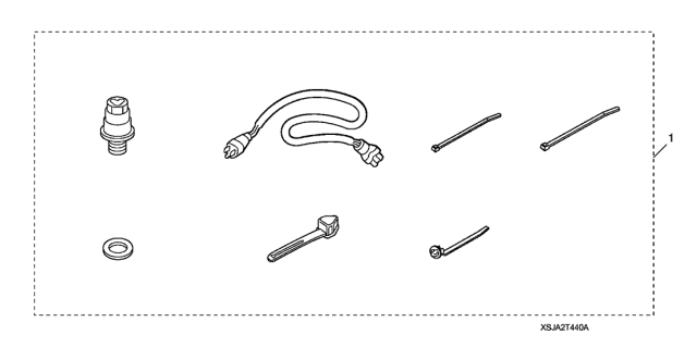 2007 Acura RL Engine Block Heater Diagram