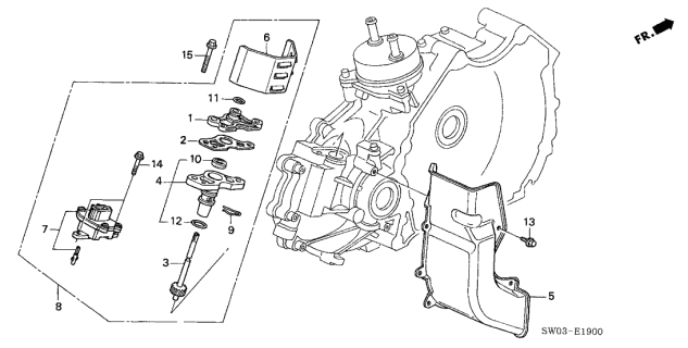 2001 Acura NSX Speed Sensor Diagram