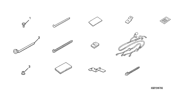 2004 Acura TL Back-Up Sensor (Attachment) Diagram