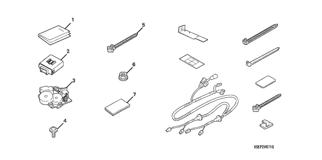 2006 Acura TL Back-Up Sensor (Attachment) Diagram