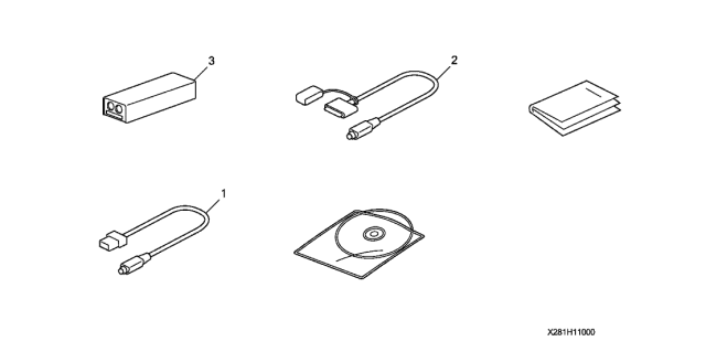 2007 Acura RL ACURA Music Link Diagram