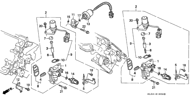 1995 Acura NSX Spool Valve Diagram