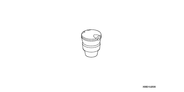 2009 Acura MDX Ashtray Diagram for 08U25-STK-211