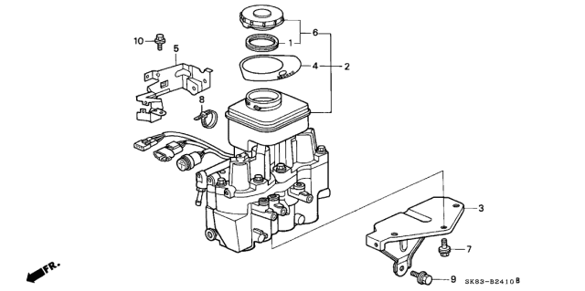 1993 Acura Integra Modulator Diagram