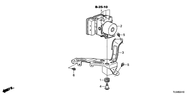 2011 Acura TSX VSA Modulator Diagram