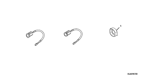 2006 Acura RL Back-Up Sensor Diagram