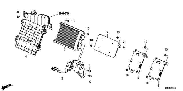 2017 Acura NSX DC-DC Converter Diagram