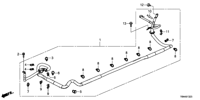 2021 Acura NSX 2 Door BASE KA DCT Downverter Cable Diagram