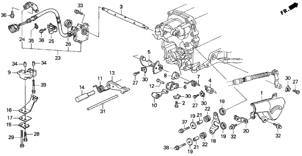 1996 Acura TL Bolt, Special (8X27) Diagram for 90026-PW4-000